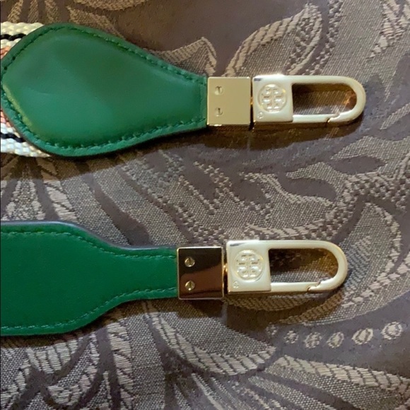 Authentic Tory Burch Canvas and Leather Bag - Picture 6 of 6